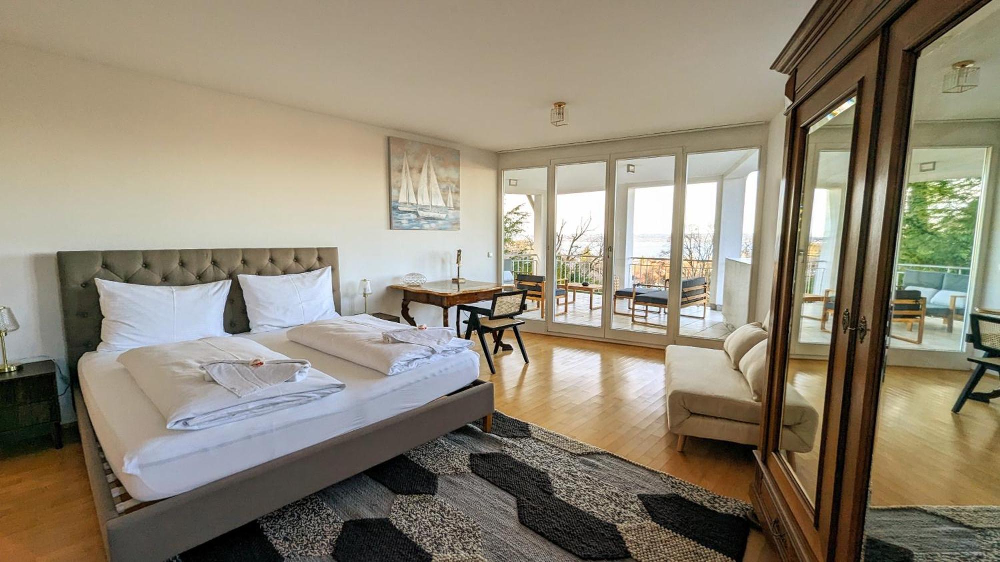 Liboria I Villa Mit Seeblick 10Min Vom See Herrsching am Ammersee Kültér fotó